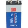 RS PRO 9V Lithium Manganese Dioxide Battery 1.2Ah Standard Termination Model 784-5992