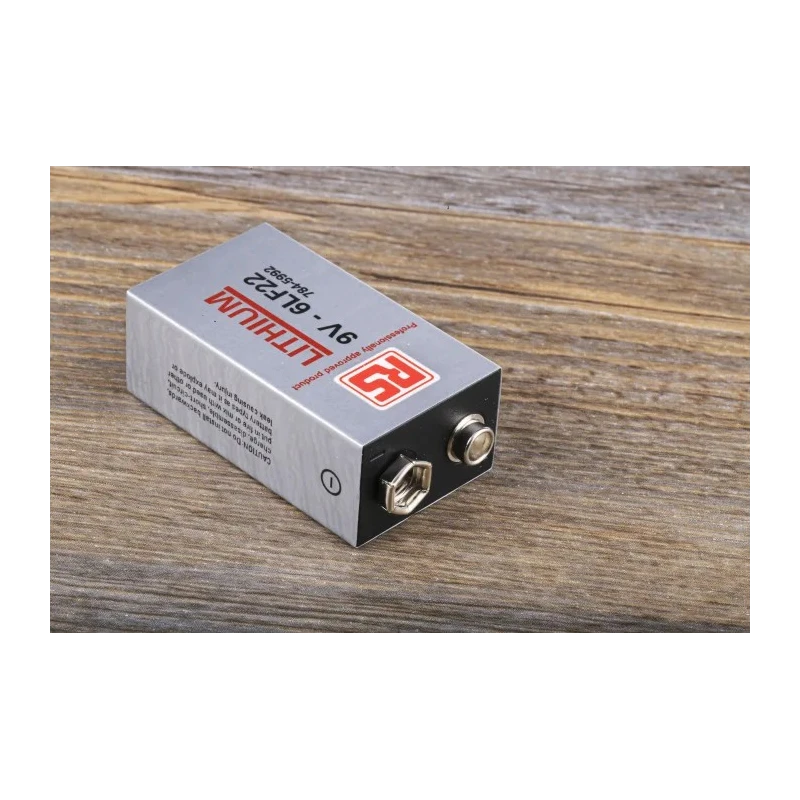 RS PRO 9V Lithium Manganese Dioxide Battery 1.2Ah Standard Termination Model 784-5992