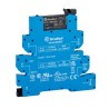 Finder 39 Series Interface Relay DIN Rail Mount 240V AC Coil 6A SPDT Silver Alloy Contacts 39.11.8.230.0060