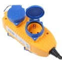 brennenstuhl Powerblock Water-Jet Protected Extension Lead 10 m 4 Socket Type F German Schuko 230V IP44 1151740010