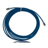 Molex CES Shielded Cat6 Ethernet Cable, Low Smoke Zero Halogen Jacket, Blue, 7 m, Terminated, 26 AWG Stranded Copper
