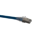 Molex CES Shielded Cat6 Ethernet Cable, Low Smoke Zero Halogen Jacket, Blue, 7 m, Terminated, 26 AWG Stranded Copper 