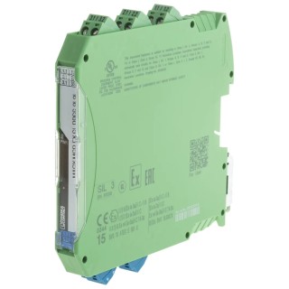 Phoenix Contact 2 Channel Galvanic Barrier, Analogue, ATEX, 24V DC, 20mA, DIN Rail Mount 2865382