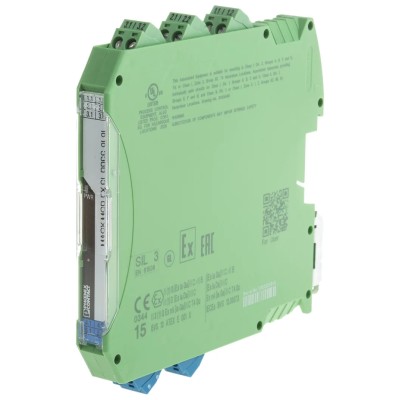 Phoenix Contact 2 Channel Galvanic Barrier, Analogue, ATEX, 24V DC, 20mA, DIN Rail Mount 2865382