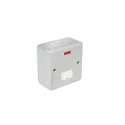 MK Electric 13A 1 Gang Fused Spur with Neon Indicator, Surface Mount, UK Standard K983ALM