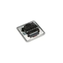 MK Electric 13A 1 Gang Fused Spur with Neon Indicator, Surface Mount, UK Standard K983ALM
