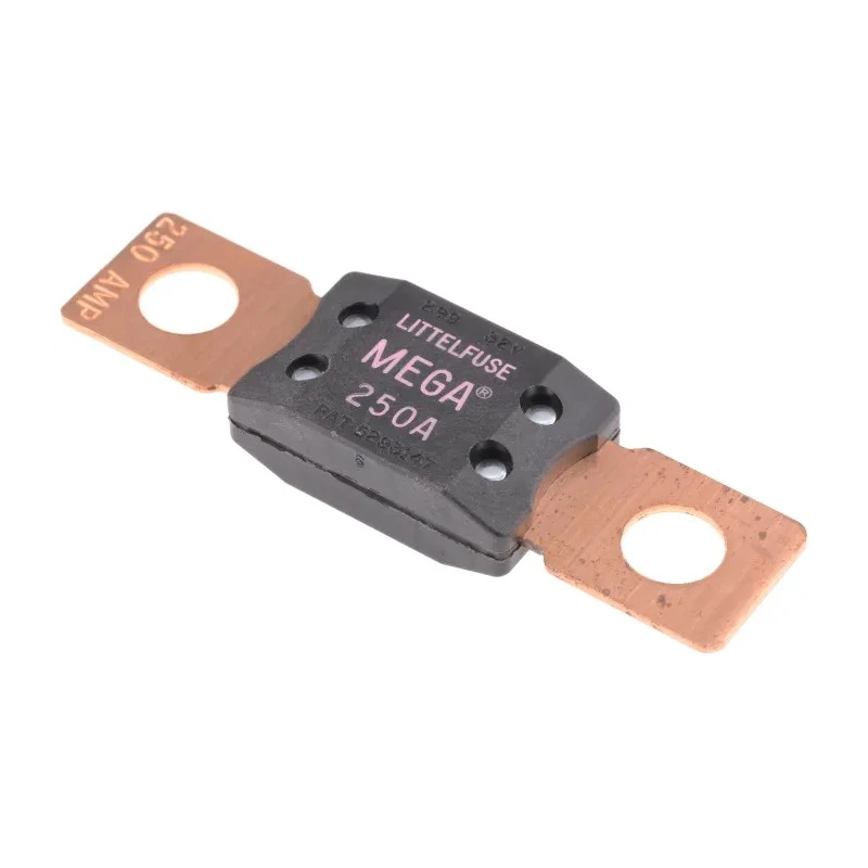 Littelfuse MEGA Time Delay Pink Car Fuse 250A 32V dc Polyphthalamide Body 0298250.ZXEH