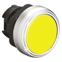 Lovato Electric Platinum Series Yellow Spring Return Push Button Head 22 mm Cutout IP67 IP66 IP69K LPCB105