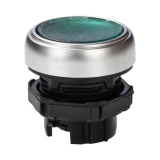 Lovato Electric Platinum Series Green Spring Return Push Button Switch, 22 mm Cutout, IP66 IP67 IP69K LPCBL103