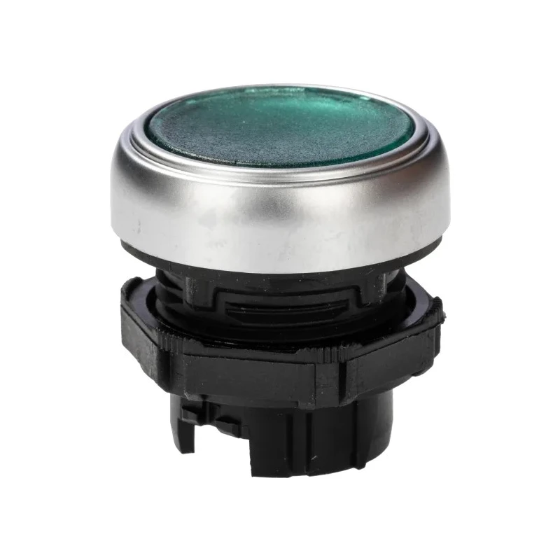 Lovato Electric Platinum Series Green Spring Return Push Button Switch, 22 mm Cutout, IP66 IP67 IP69K LPCBL103