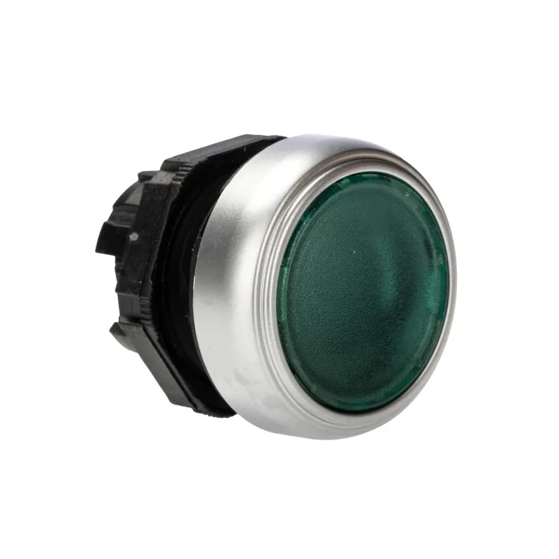 Lovato Electric Platinum Series Green Spring Return Push Button Switch, 22 mm Cutout, IP66 IP67 IP69K LPCBL103