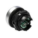 Lovato Electric Platinum Series Green Spring Return Push Button Switch, 22 mm Cutout, IP66 IP67 IP69K LPCBL103