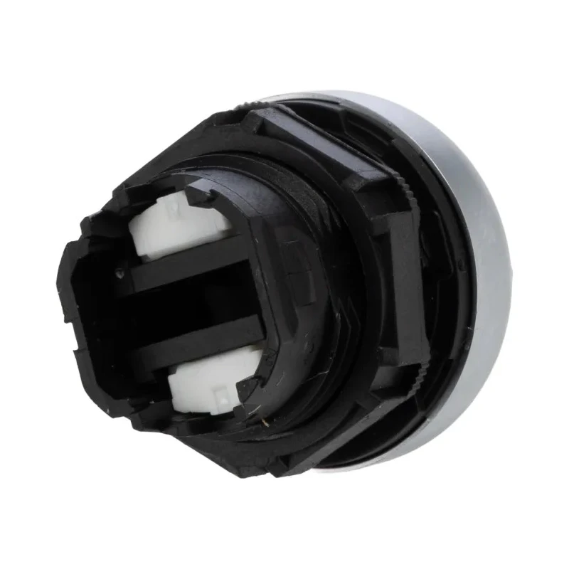 Lovato Electric Platinum Series 2 Position Selector Switch Head, 22 mm Cutout, Black Handle, IP69K, IP67, IP66 LPCS120