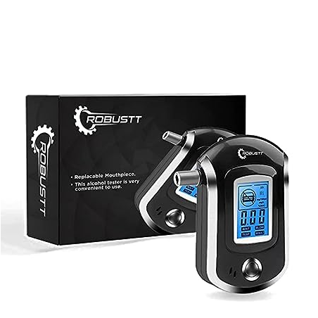 robustt-alcohol-tester-black-advance-digital-lcd-display-portable-breathalyzer-with-5-mouthpieces-model-2-pack-of-10-57062