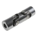 RS PRO Steel Universal Joint, Double Needle Roller, Bore 10mm, Hub Diameter 22mm, Length 74mm, Peak Torque 200Nm 790-6807