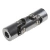 RS PRO Steel Universal Joint, Double Needle Roller, Bore 10mm, Hub Diameter 22mm, Length 74mm, Peak Torque 200Nm 790-6807