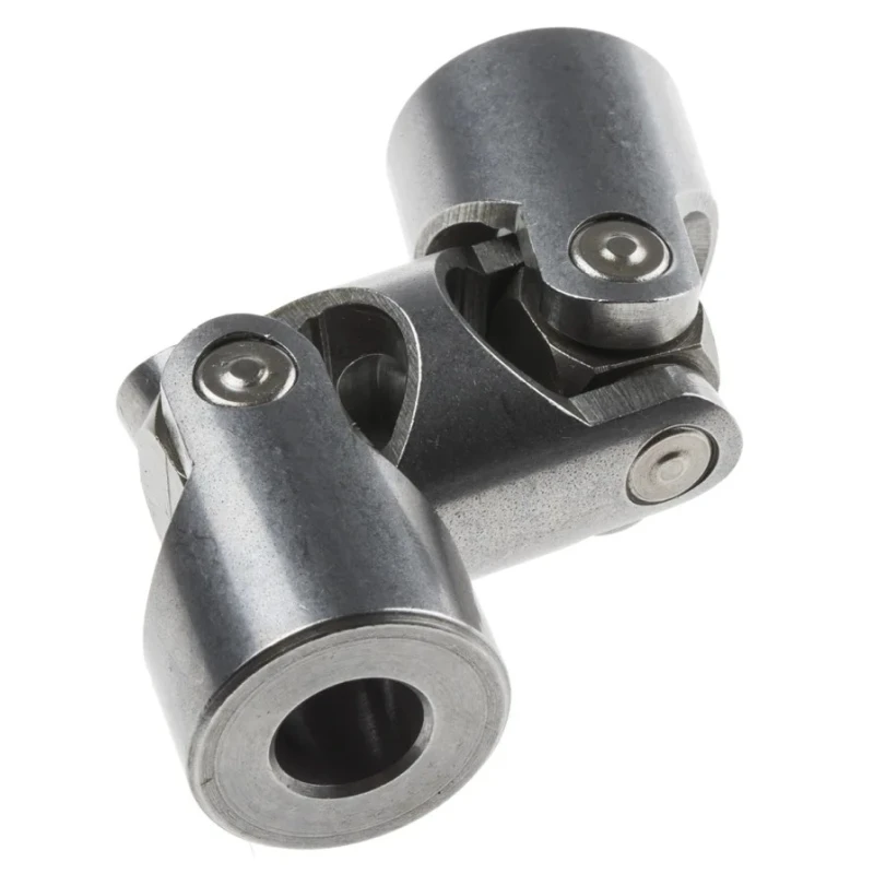 RS PRO Steel Universal Joint, Double Needle Roller, Bore 10mm, Hub Diameter 22mm, Length 74mm, Peak Torque 200Nm 790-6807