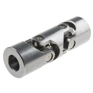 RS PRO Universal Joint Double Needle Roller Bore 18mm Hub Diameter 36mm Length 114mm Steel 790-6817