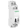 Schneider Electric DIN Rail Power Relay, 12V AC/DC, 24V AC/DC Coil, 16A Switching Current, DPST A9C30112