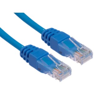RS PRO Cat5e Ethernet Cable, 15 m, Blue RJ45 Male to RJ45 Male, U/UTP Low Smoke Zero Halogen 791-6993
