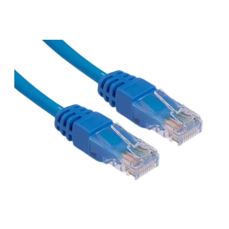 RS PRO Cat5e Ethernet Cable, 15 m, Blue RJ45 Male to RJ45 Male, U/UTP Low Smoke Zero Halogen 791-6993