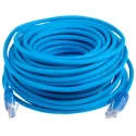 RS PRO Cat5e Ethernet Cable, 15 m, Blue RJ45 Male to RJ45 Male, U/UTP Low Smoke Zero Halogen 791-6993