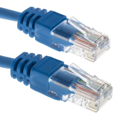 RS PRO Cat5e Ethernet Cable 25 m Blue RJ45 Male to RJ45 Male U/UTP Low Smoke Zero Halogen 791-7009