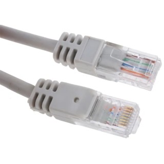 RS PRO Cat5e Ethernet Cable 20 m Grey RJ45 Male to RJ45 Male U/UTP Low Smoke Zero Halogen 791-7015