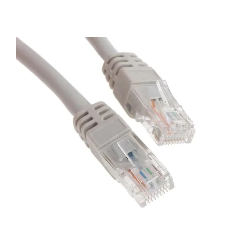 RS PRO Cat6 Ethernet Cable 30m Grey RJ45 Male to RJ45 Male U/UTP Low Smoke Zero Halogen 791-7107