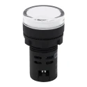 RS PRO Panel Mount White LED Pilot Light 22 mm Cutout 12 V ac/dc IP65 Round 791-8579