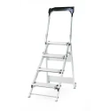 RS Pro 4 Tread Aluminium Step Ladder 0.88m Platform Height 11kg 789-8510