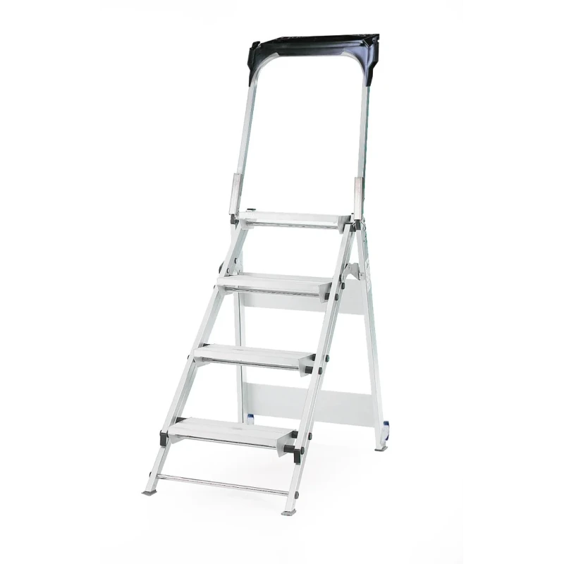 RS Pro 4 Tread Aluminium Step Ladder 0.88m Platform Height 11kg 789-8510