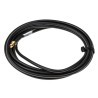 Mobilemark CA120/195 Series Coaxial Cable Female SMA to Female SMA 3 m 50 Ω Black PVC Jacket CA120