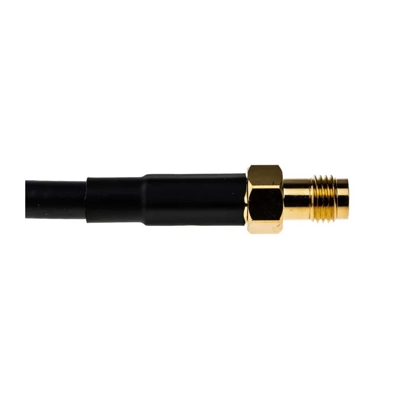Mobilemark CA120/195 Series Coaxial Cable Female SMA to Female SMA 3 m 50 Ω Black PVC Jacket CA120