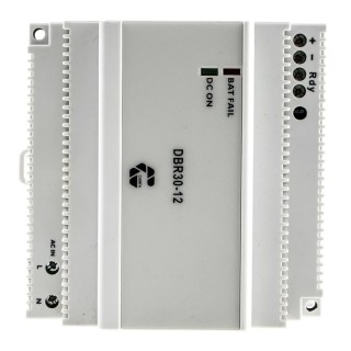 Chinfa DBR DIN Rail Battery Charger 27.2 V DC Lead Acid 4.5 A 68 W DBR30-12