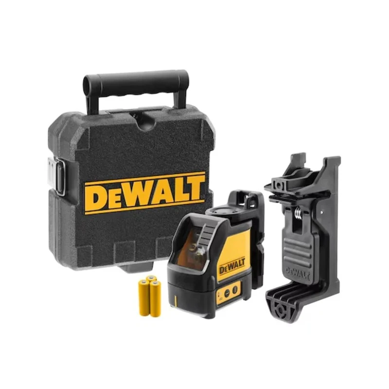 DeWALT Laser Level Red Laser, Class 2, 10 m Working Range, ±0.3 mm/m Accuracy, Self-Levelling, IP54 Protection DW088K-XJ