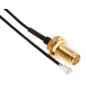 RS PRO 200 mm Coaxial Cable Female RP-SMA to Female UFL 50 Ω 3GHz 794-2917