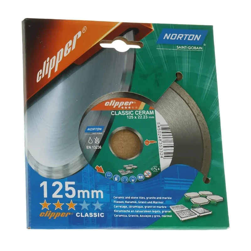 Norton Ceramic Abrasive Disc Cutting Disc 125 mm Coarse Grade 70184626826