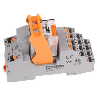 Phoenix Contact DIN Rail Power Relay, 230V AC Coil, 5A Switching Current, 4PDT 2903304
