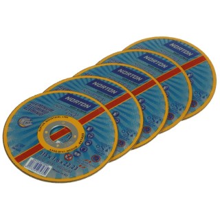 DRONCO Aluminium Oxide Abrasive Disc Cutting Disc 115 mm Coarse Grade P30 Grit 66252828951