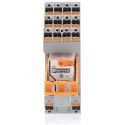 Phoenix Contact DIN Rail Relay Module 230V AC Coil 2A Switching Current DPDT 2903310
