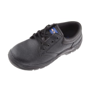 Rockfall Power Men's Black Steel Safety Trainer Lace-Up Shoe Size UK 6 EU 39 with Stainless Steel Midsole 790-4016
