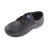 Rockfall Power Men's Black Steel Safety Trainer Lace-Up Shoe Size UK 6 EU 39 with Stainless Steel Midsole 790-4016