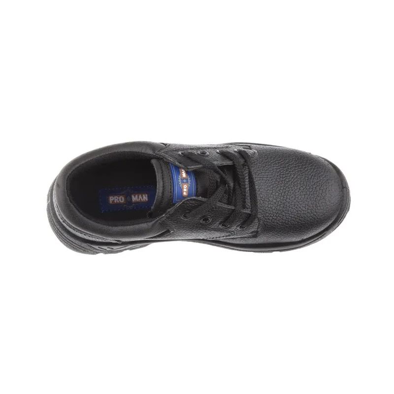 Rockfall Power Men's Black Steel Safety Trainer Lace-Up Shoe Size UK 6 EU 39 with Stainless Steel Midsole 790-4016
