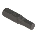 Facom Hex Screwdriver Bit, 3/16 in Head Size, 1/4 in Drive Size, Hex Drive Type, 25 mm Overall Length EH.103/16