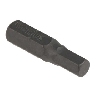 Facom Hex Screwdriver Bit, 3/16 in Head Size, 1/4 in Drive Size, Hex Drive Type, 25 mm Overall Length EH.103/16