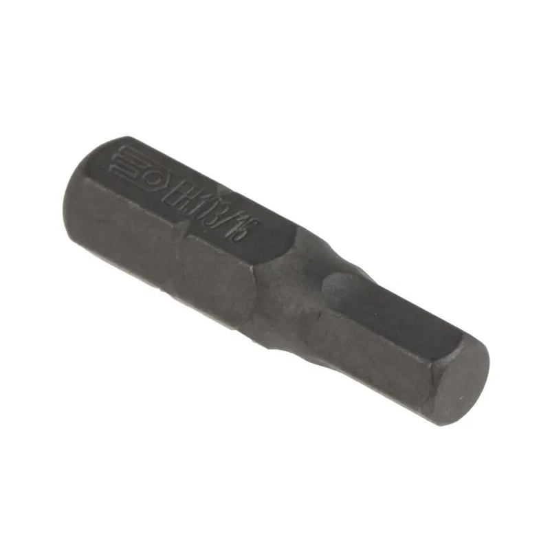 Facom Hex Screwdriver Bit, 3/16 in Head Size, 1/4 in Drive Size, Hex Drive Type, 25 mm Overall Length EH.103/16