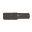 Facom Hex Screwdriver Bit, 3/16 in Head Size, 1/4 in Drive Size, Hex Drive Type, 25 mm Overall Length EH.103/16