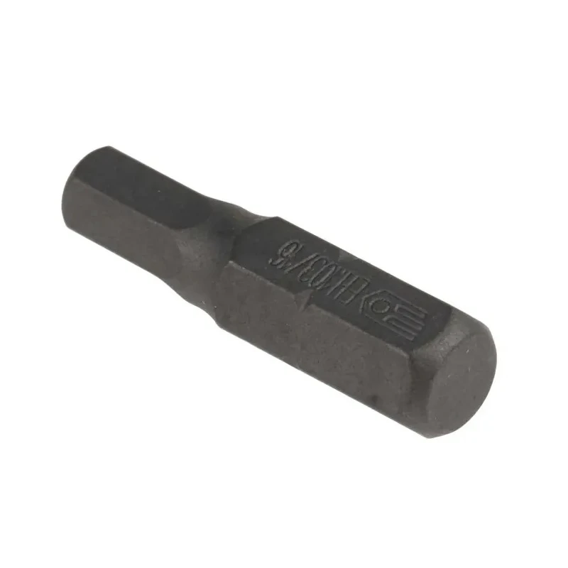 Facom Hex Screwdriver Bit, 3/16 in Head Size, 1/4 in Drive Size, Hex Drive Type, 25 mm Overall Length EH.103/16