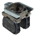 Schneider Electric Harmony XB4 Series Key Release Emergency Stop Push Button Panel Mount 22 mm Cutout 1 NO/1 NC XB4BS9445EX